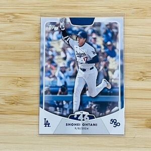 SHOHEI OHTANI 2024 Topps 50/50 HR #46